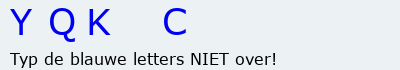 Bevestigingscode