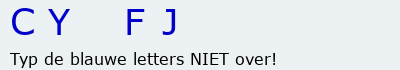 Bevestigingscode