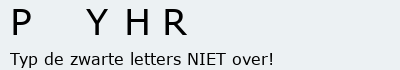 Bevestigingscode