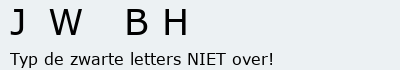 Bevestigingscode