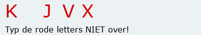 Bevestigingscode