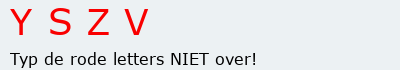 Bevestigingscode