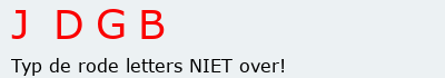 Bevestigingscode