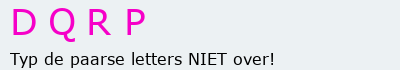 Bevestigingscode