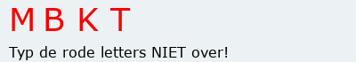 Bevestigingscode