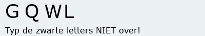 Bevestigingscode