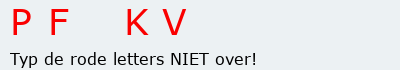 Bevestigingscode