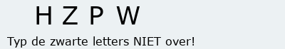 Bevestigingscode