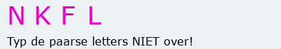 Bevestigingscode