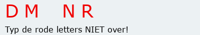 Bevestigingscode