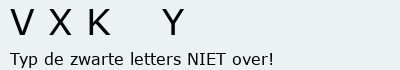 Bevestigingscode