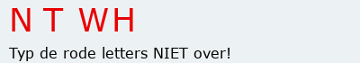 Bevestigingscode