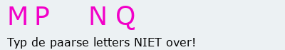 Bevestigingscode