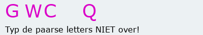 Bevestigingscode