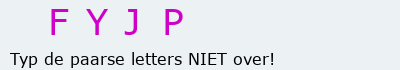 Bevestigingscode