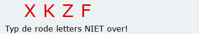 Bevestigingscode