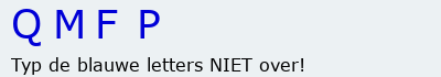Bevestigingscode