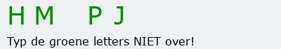 Bevestigingscode