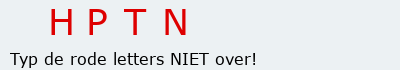 Bevestigingscode
