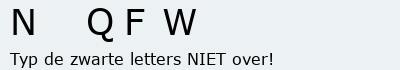 Bevestigingscode