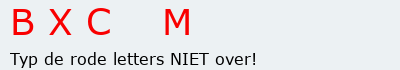 Bevestigingscode