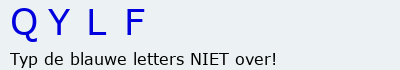 Bevestigingscode