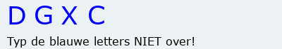 Bevestigingscode
