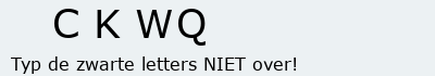 Bevestigingscode