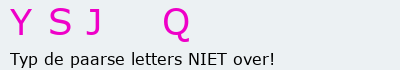 Bevestigingscode