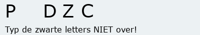Bevestigingscode