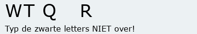 Bevestigingscode