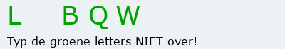 Bevestigingscode