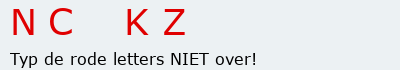 Bevestigingscode