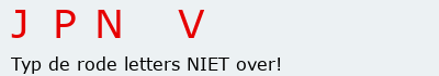 Bevestigingscode