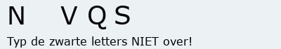 Bevestigingscode