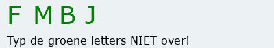 Bevestigingscode
