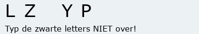 Bevestigingscode