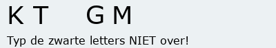 Bevestigingscode