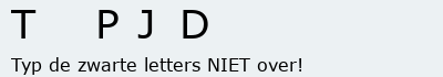 Bevestigingscode