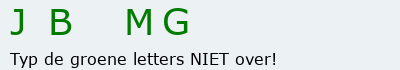 Bevestigingscode