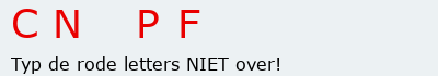 Bevestigingscode