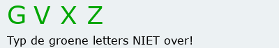 Bevestigingscode