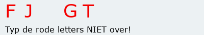 Bevestigingscode