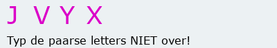 Bevestigingscode