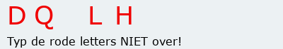 Bevestigingscode
