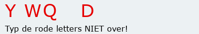 Bevestigingscode