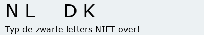Bevestigingscode