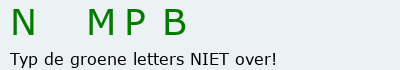 Bevestigingscode