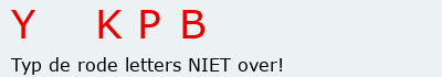 Bevestigingscode
