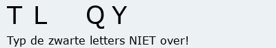 Bevestigingscode